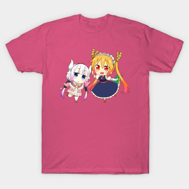 chibi dragons T-Shirt by Amacha